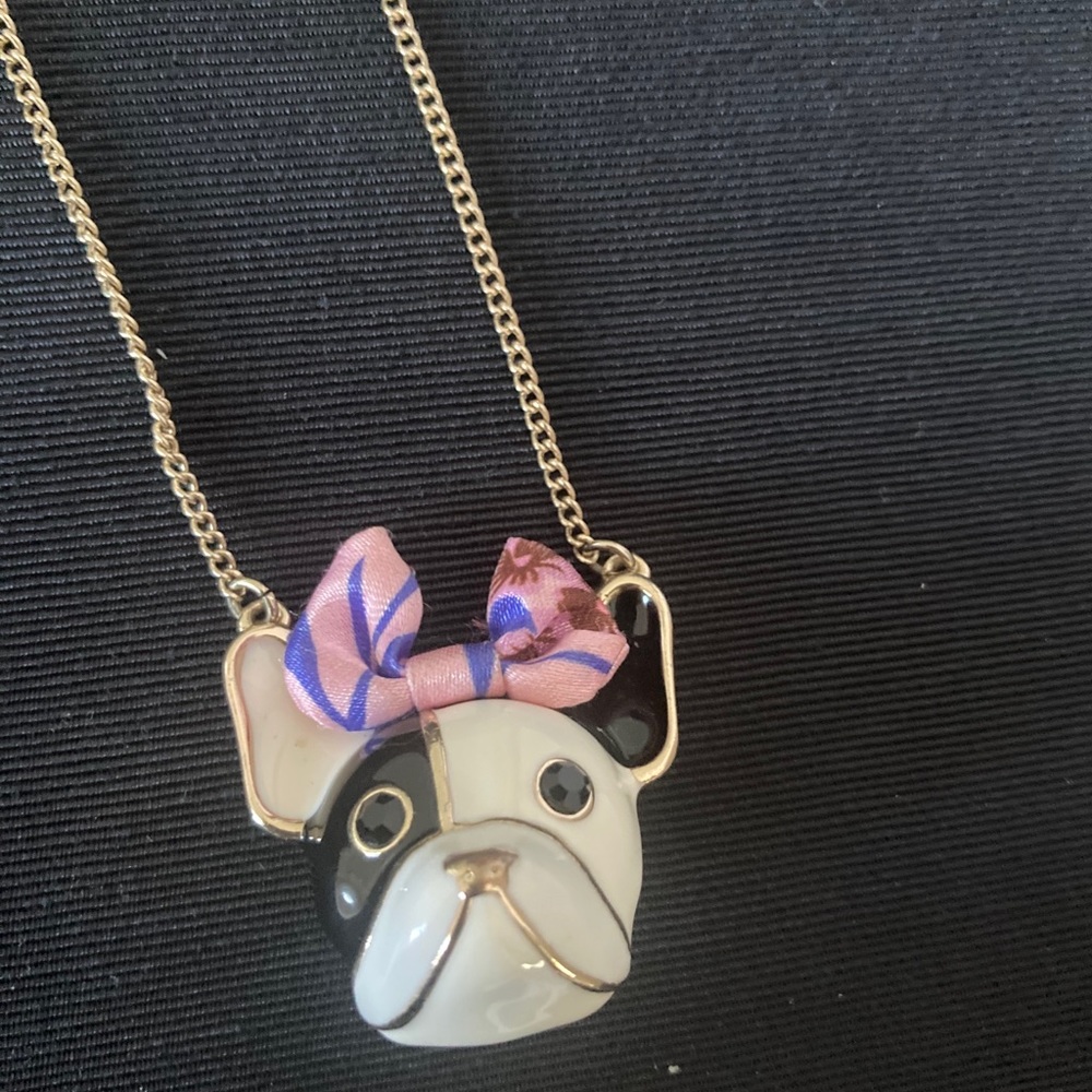 French Bulldog necklace🌸